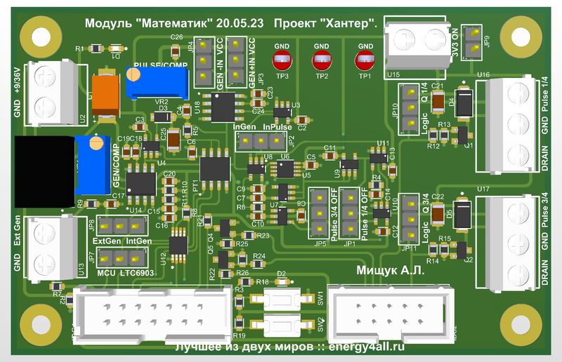 3D-модель генератора сигналов